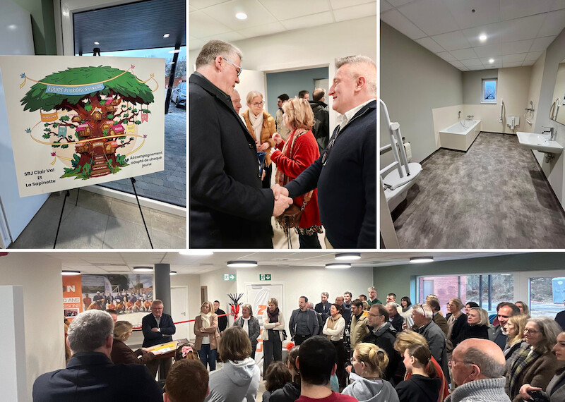 Nouveaux bâtiments pour le SRJ Clair Val et la Sapinette