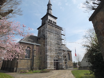 Temploux : cure de jouvence pour l'église St Hilaire