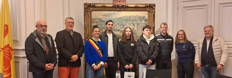 Une acte de bravoure exemplaire