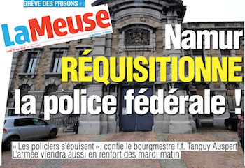Grève des prisons : arrêté de réquisition de la police fédérale Grève des prisons : arrêté de réquisition de la police fédérale
