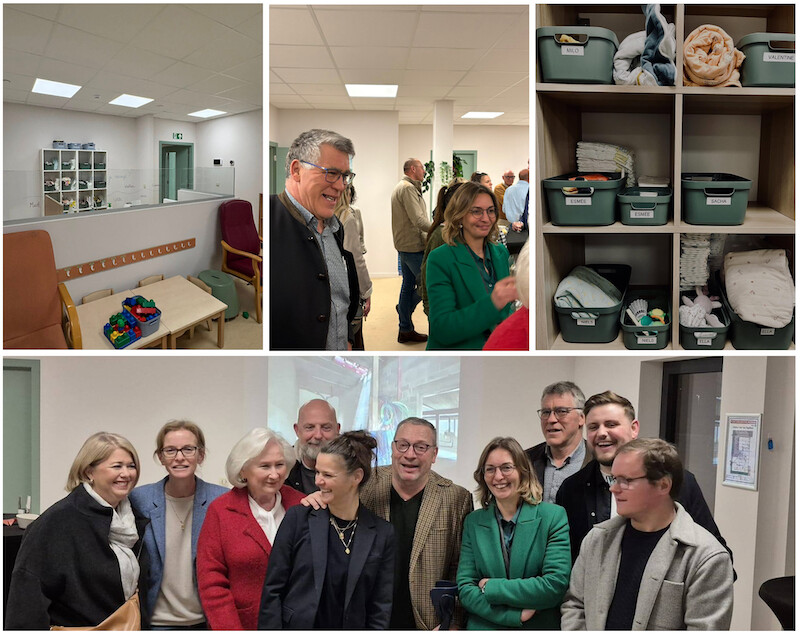  Suarlée : ouverture de la crèche "l'Abri des Papillons" 