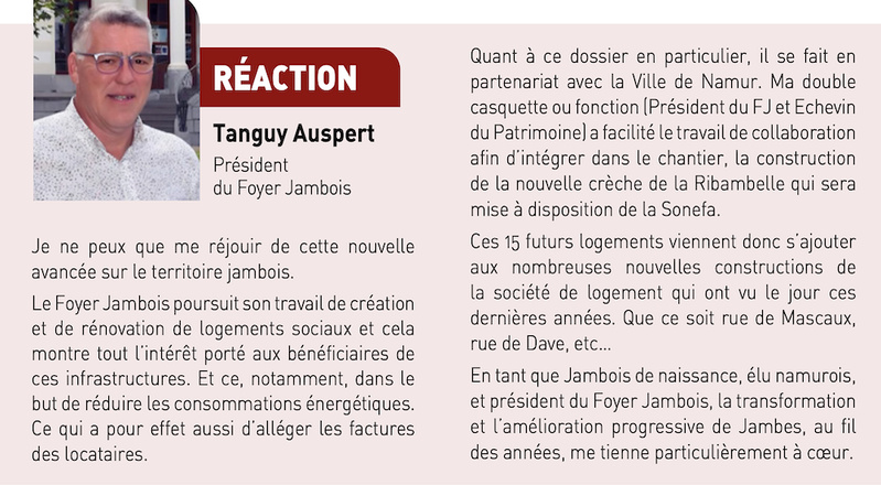 Foyer jambois : le projet Materne Foyer jambois : le projet Materne