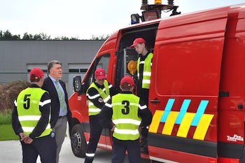 Unique en Wallonie : une Ecole du feu 