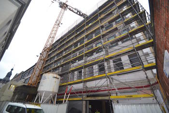 Le futur Commissariat de la place du Théatre Le futur Commissariat de la place du Théatre
