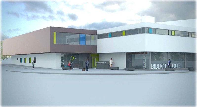 Saint Servais : début du chantier de la piscine Saint Servais : début du chantier de la piscine