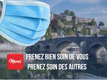 Namur : masque obligatoire dans la Corbeille et ailleurs