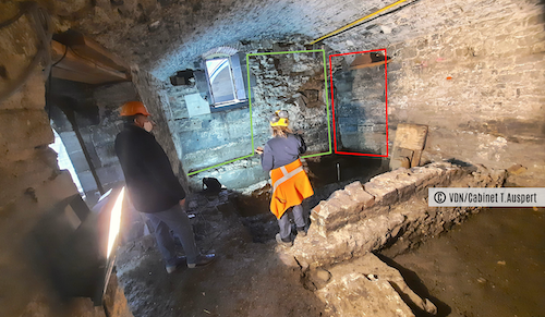 Halle al Chair : mise en valeur des vestiges Halle al Chair : mise en valeur des vestiges