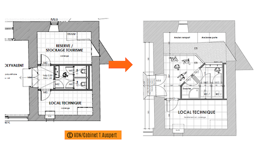 Halle al Chair : mise en valeur des vestiges Halle al Chair : mise en valeur des vestiges