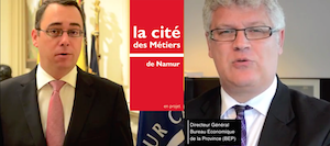 Importants soutiens pour la Cité des Métiers de Namur