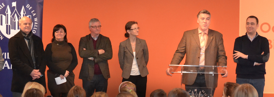 Inauguration de l'Ecole de Wartet