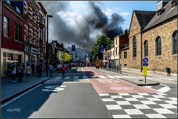 Incendie à Jambes : travail exceptionnel des pompiers Incendie à Jambes : travail exceptionnel des pompiers
