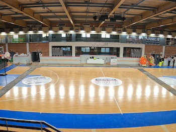 Du LED pour le Hall Octave Henry de Saint-Servais 
