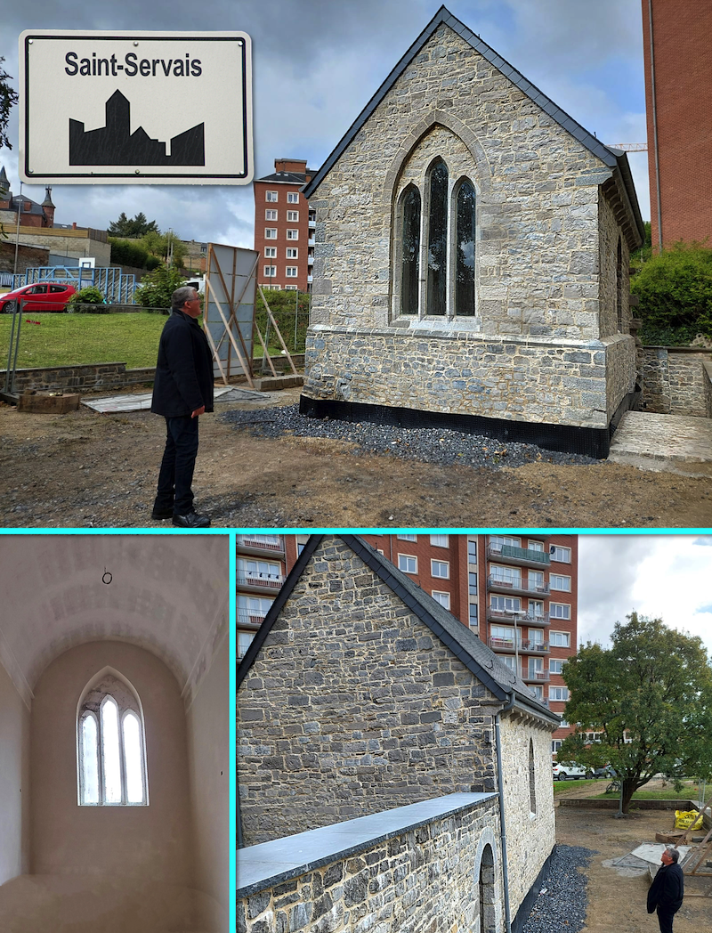 Saint-Servais : une Chapelle Hastimoulin newlook Saint-Servais : une Chapelle Hastimoulin newlook