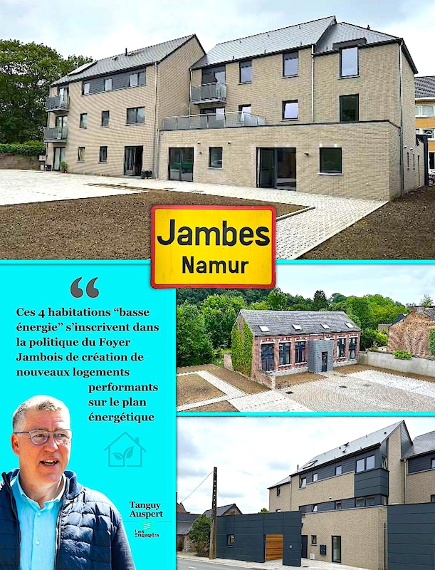 4 habitations basse énergie au Foyer Jambois 