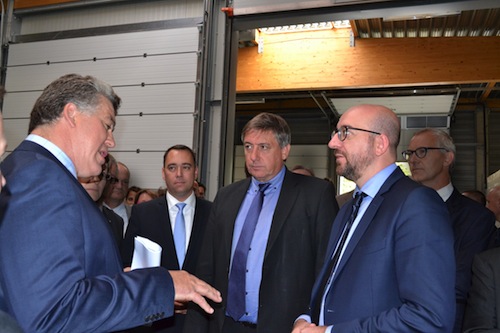 Inauguration de la nouvelle Caserne des pompiers de Namur 