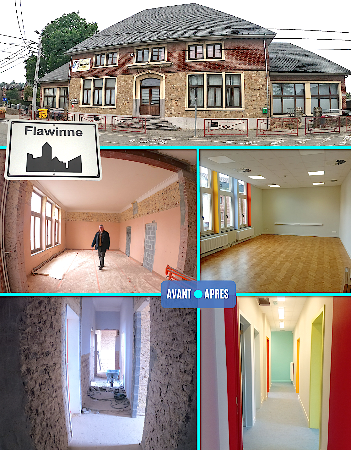 Ecole communale de Flawinne : 2 nouvelles classes bientôt accessibles Ecole communale de Flawinne : 2 nouvelles classes bientôt accessibles