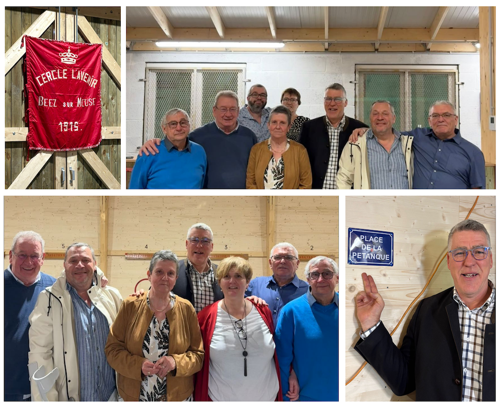 La Pétanque de Beez : nouvelles pistes pour le Cercle l'Avenir 