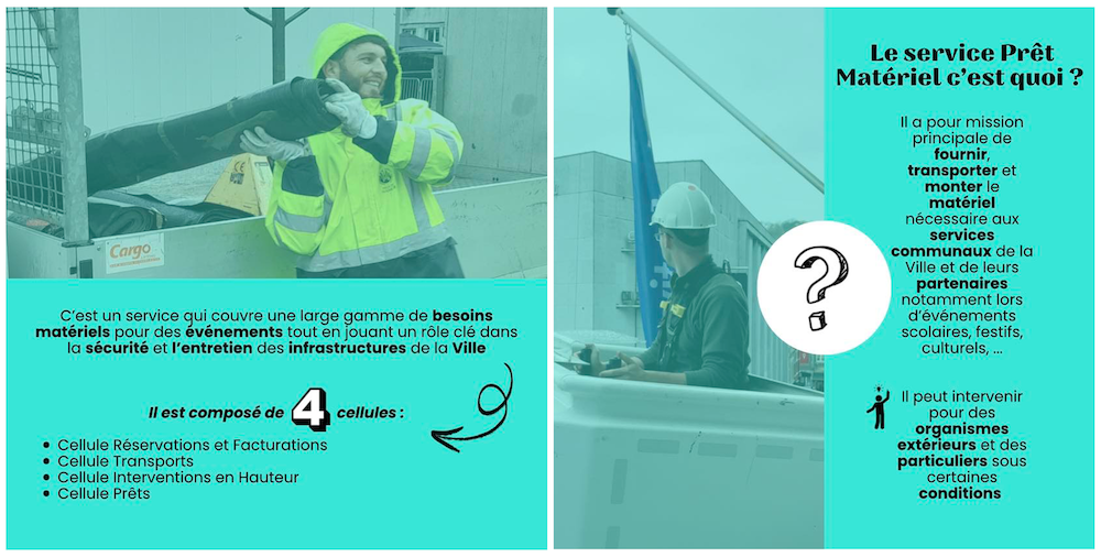 Le Service Prêt Matériel 