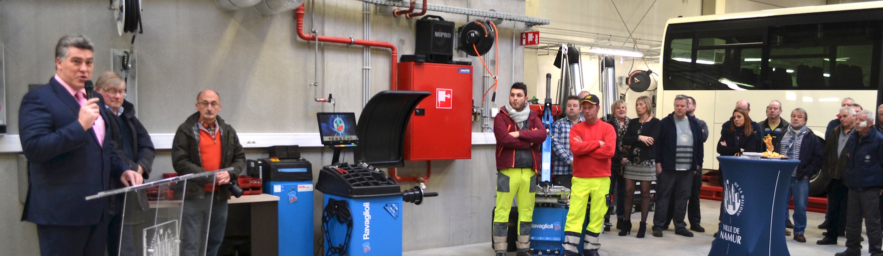 Le nouveau garage communal Le nouveau garage communal