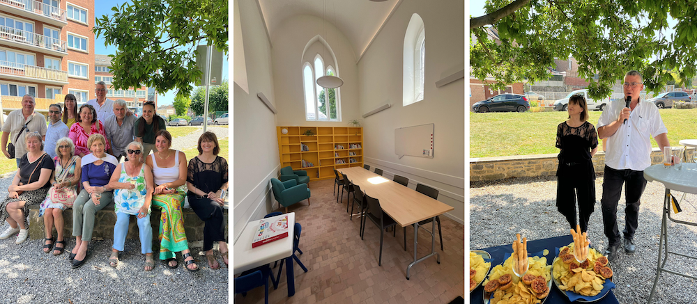 Inauguration de la Chapelle Hastimoulin après restauration