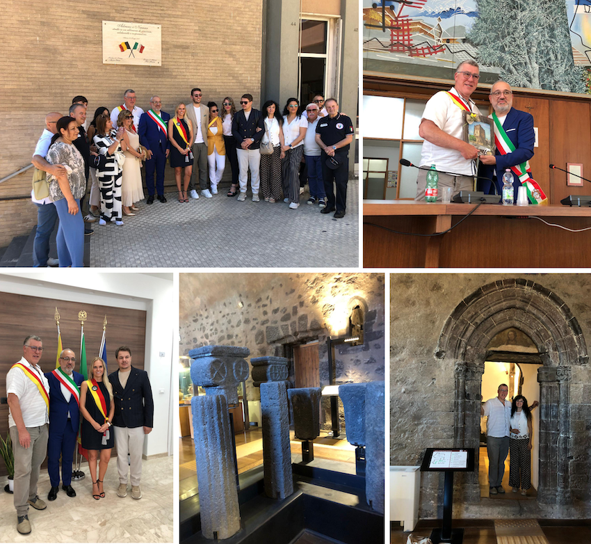 En Sicile pour le Jumelage avec Adrano