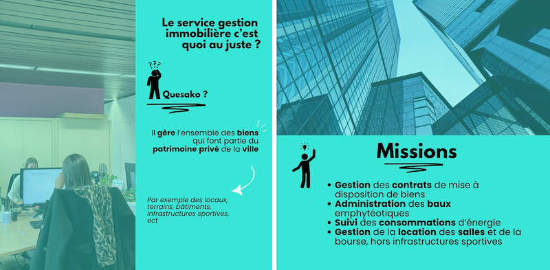 Le Service Gestion Immobilière