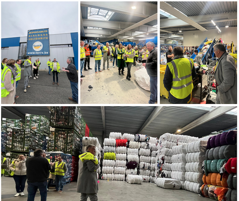 Visite de l'asbl TERRE