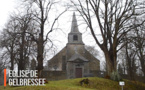 Eglise de Gelbressée, rafraîchie pour Noël