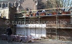 Salzinnes, Ecole communale, rue Juppin n°3: le chantier en mars 2011