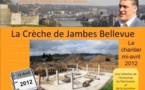 La Crèche de Jambes Bellevue : le chantier à mi-avril 2012