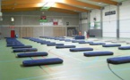 Hall sportif de Jambes Basse-Enhaive : accueil des sans-abris