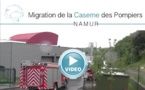 En route vers la nouvelle caserne des pompiers