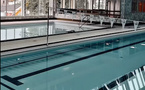 La piscine de Jambes : phase de tests